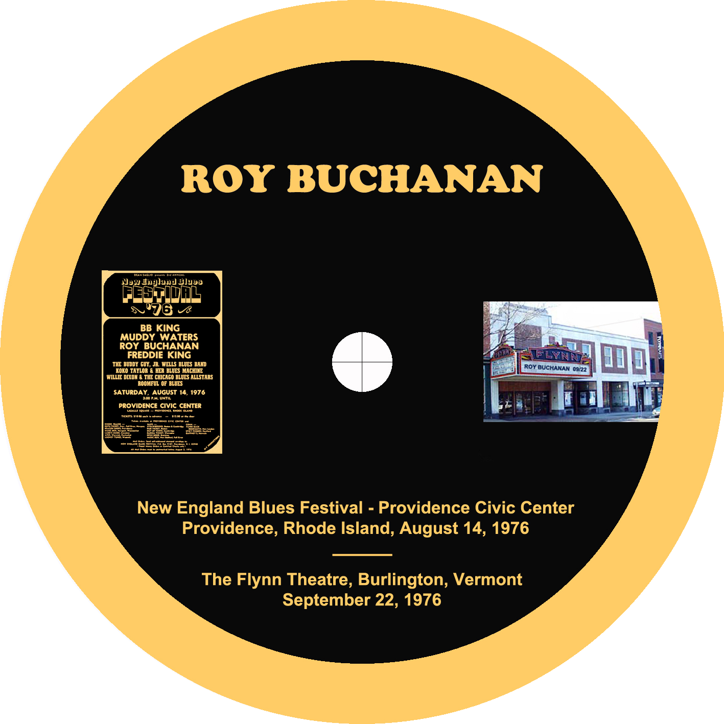 roy buchanan cdr providence and burlington 1976 label