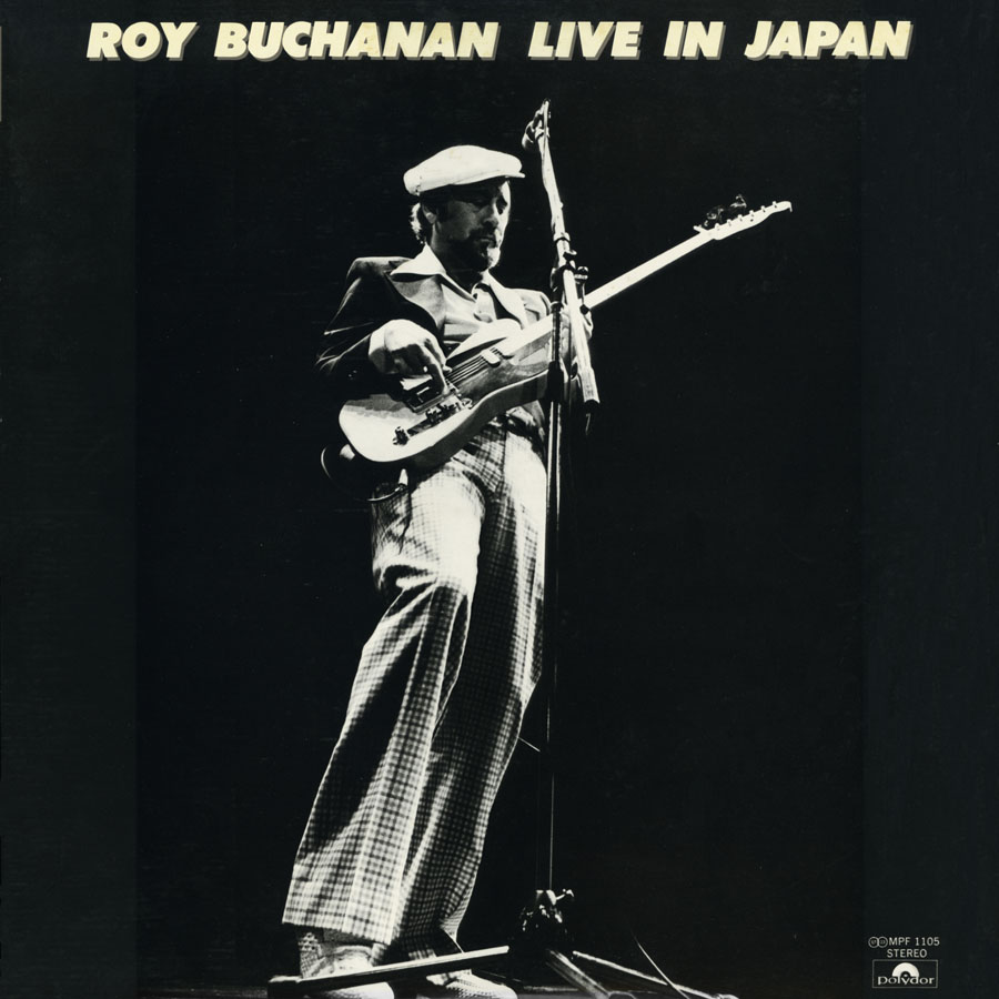 roy buchanan lp live in japan front