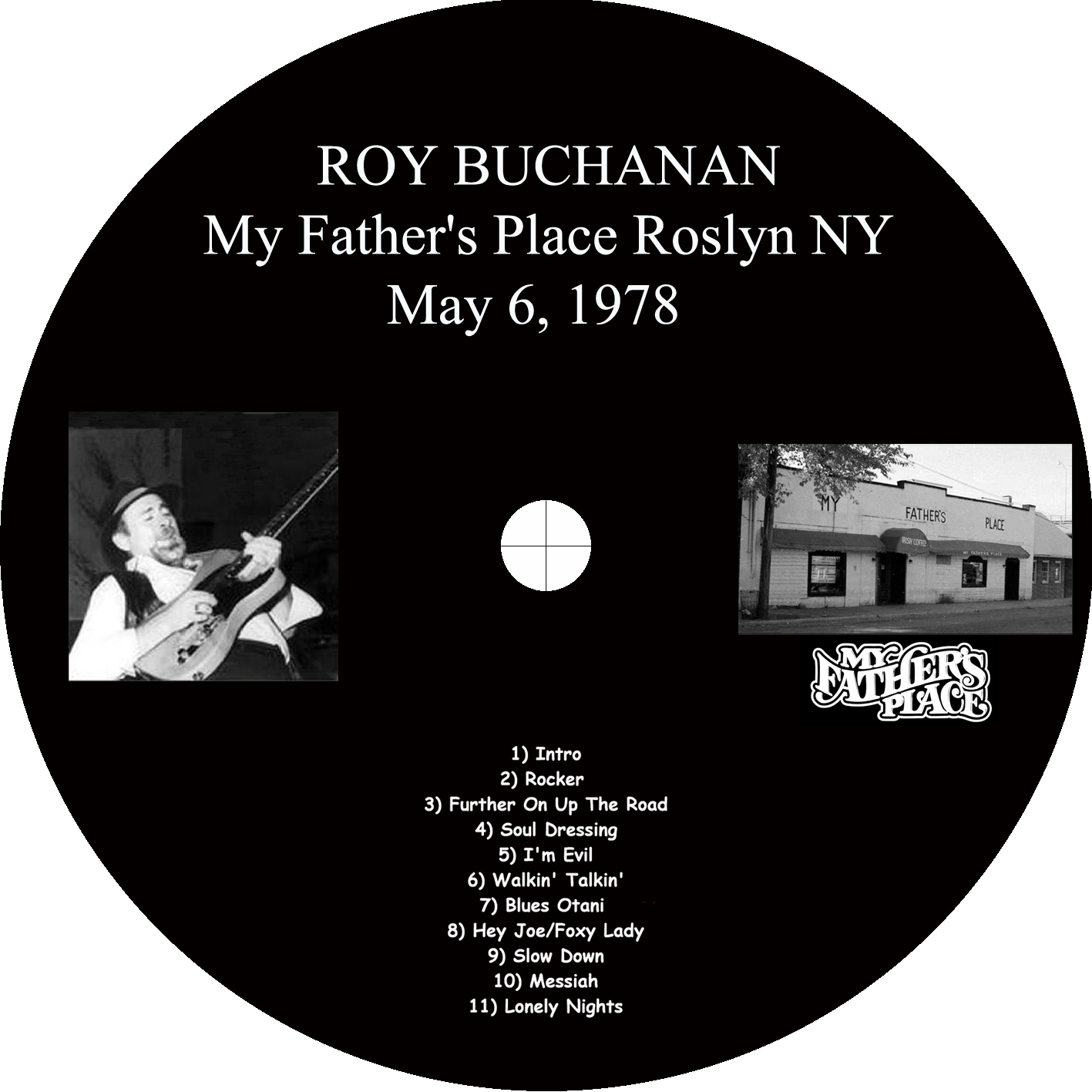 roy buchanan 1978 05 06 at my father's place label tracks geetarz