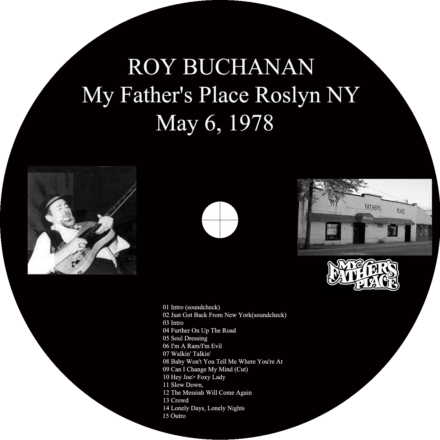roy buchanan 1978 05 06 at my father's place label tracks sugarmegs