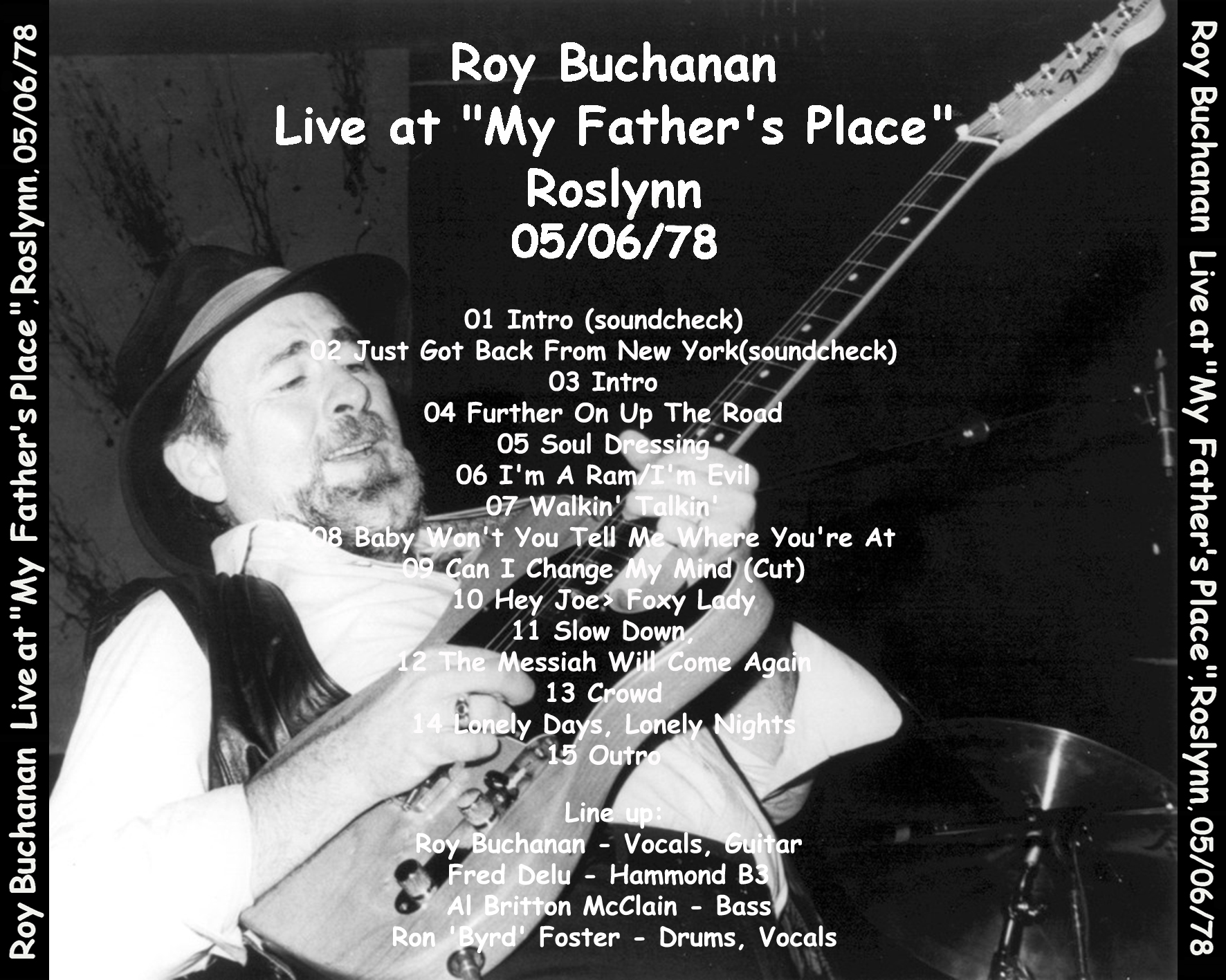 roy buchanan 1978 05 06 at my father's place tray tracks sugarmegs