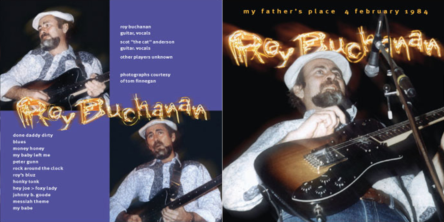 roy buchanan 1984 02 04 cdr my father's place 1984 cover out