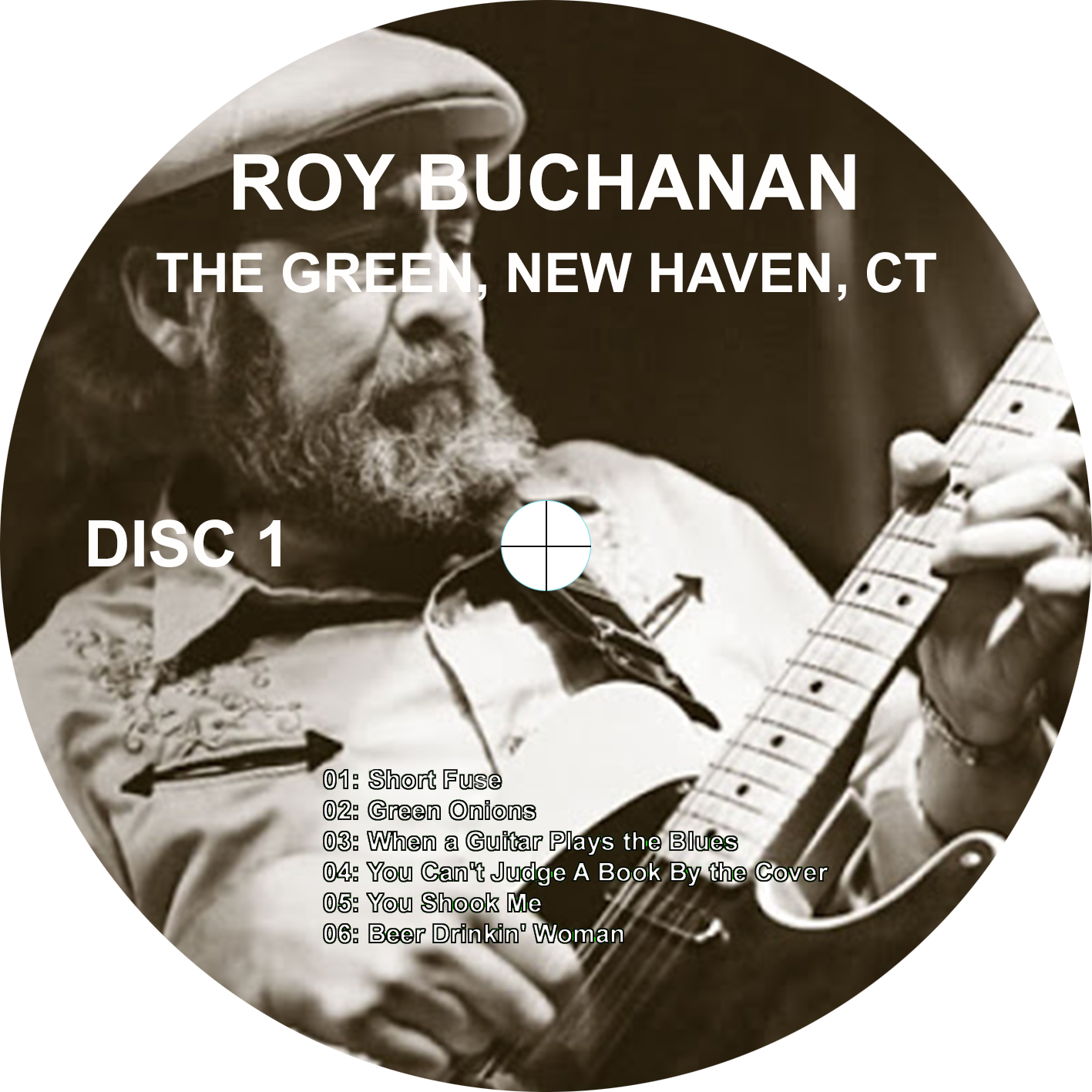 roy buchanan 1987 08 21  cdr at the green new haven label 1