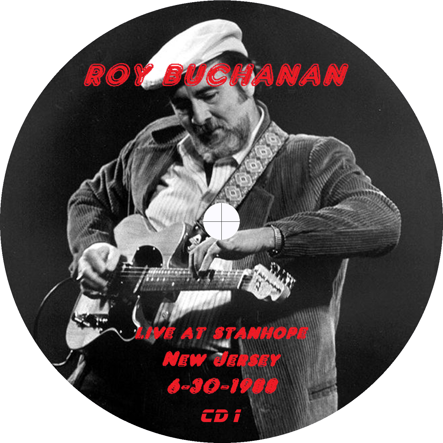 roy buchanan 1988 06 30 stanhope label 1