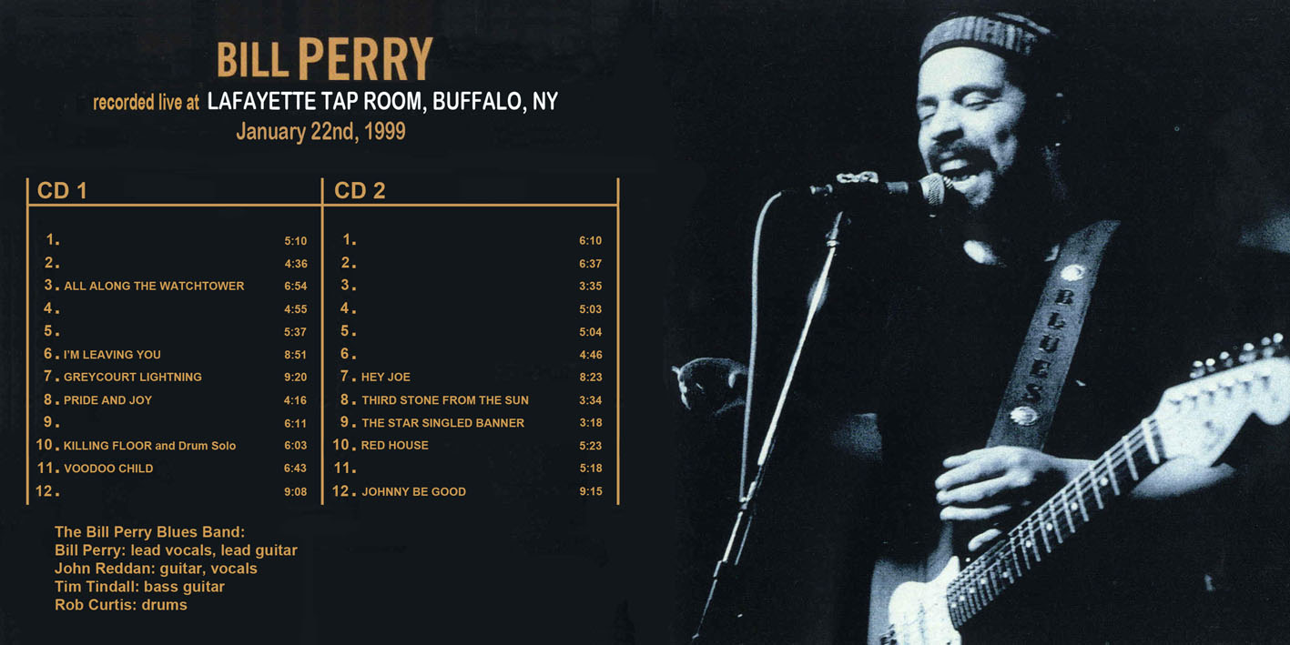 bill perry cdr lafayette tap room buffalo juanary 22, 1999 cover in
