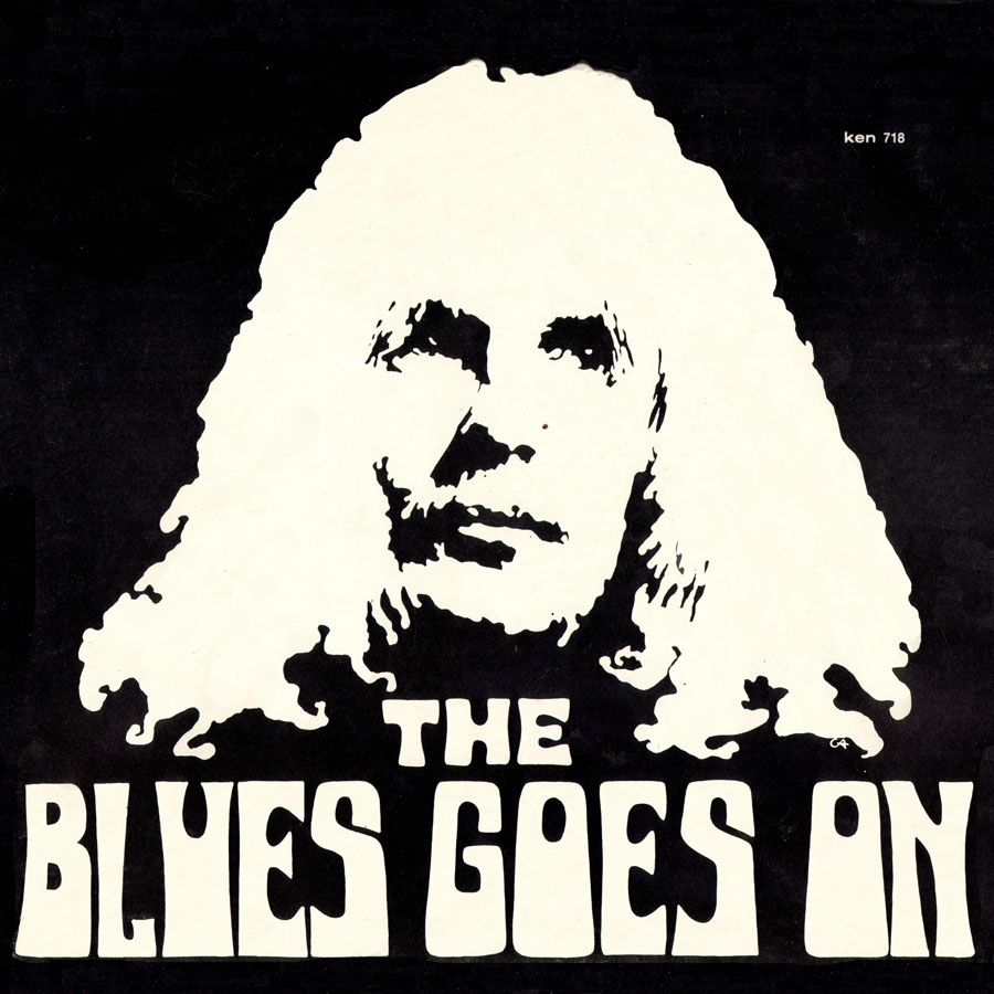 the blues goes on lp same front