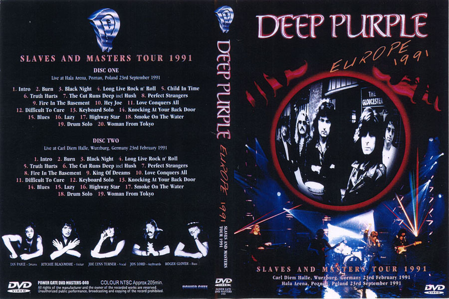deep purple dvd live in Poznan poland front