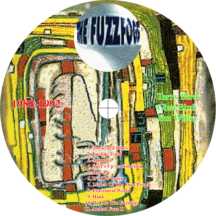 fuzzfogs cd 1988-1992 label
