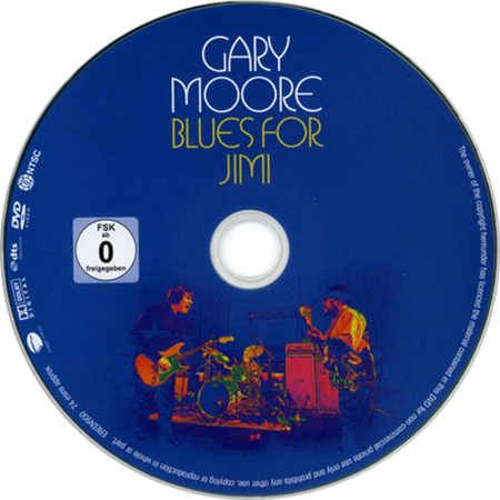 gary moore dvd blues for jimi label