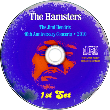 hamsters 2cd 40th anniversary jimi concerts label 1