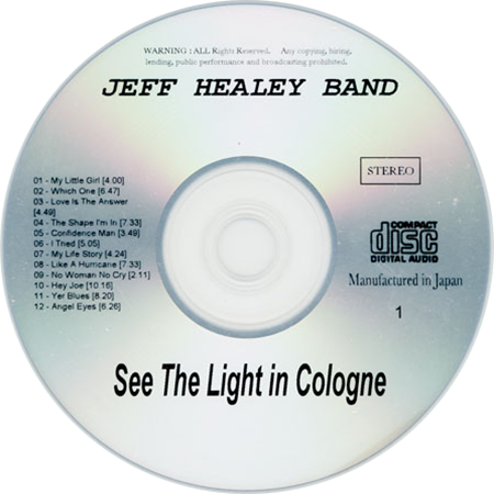 jeff healey cd see the light in cologne label 1