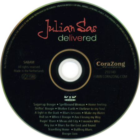 julian sas dvd delivered label