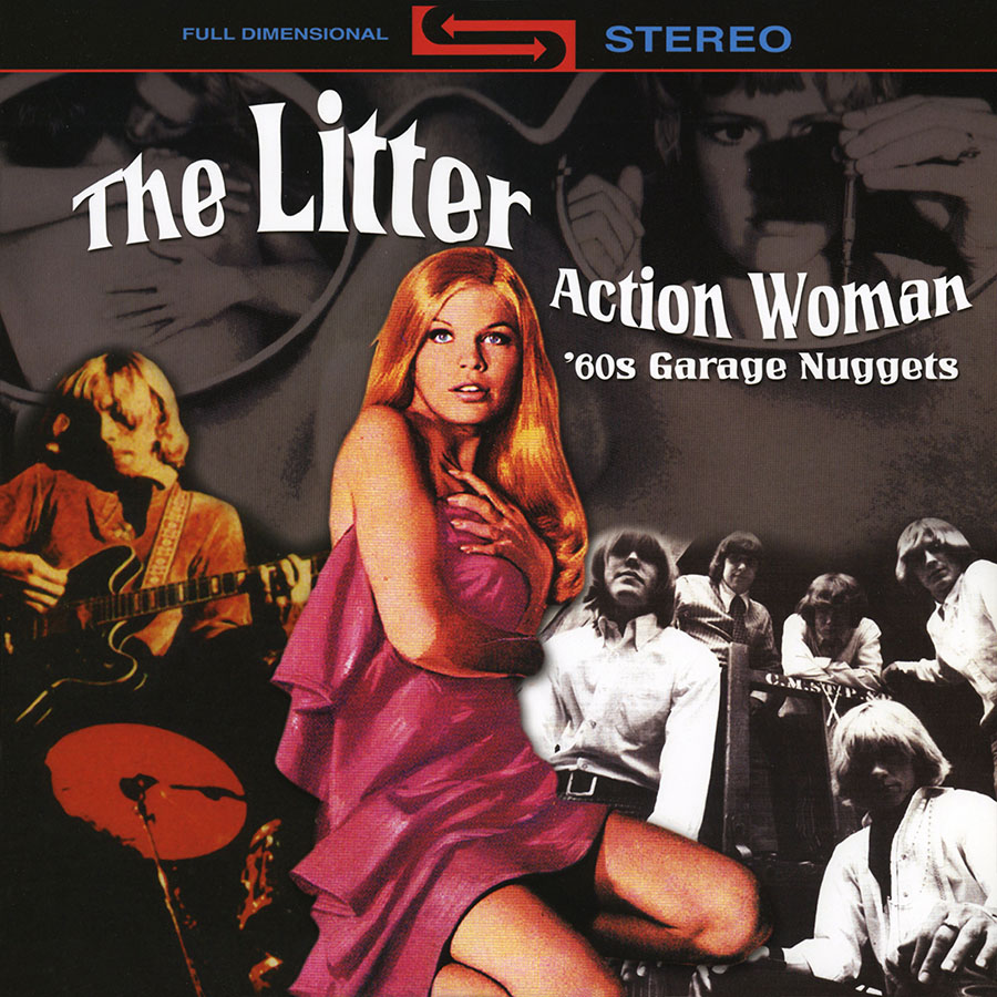 the litter lp action woman garage masters cleopatra front