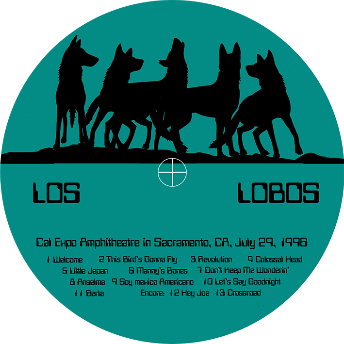 Los Lobos live cd at Furthur Festival calternate label