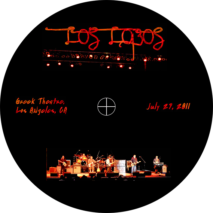 los lobos cd live at the  greek theatre label