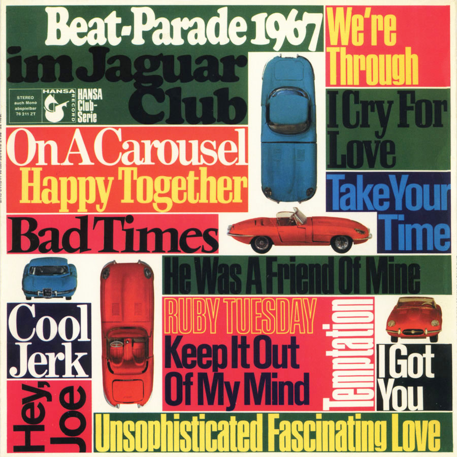 the people lp beat parade in jaguar club 1967 front