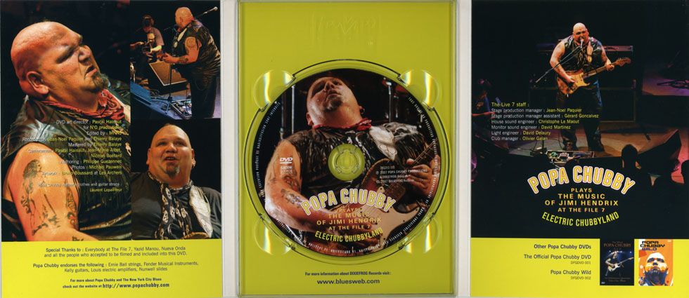 popa chubby dvd at file7 back open triple
