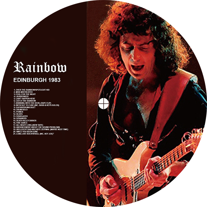 rainbow 1983 09 23 cd edinburgh 1983 label