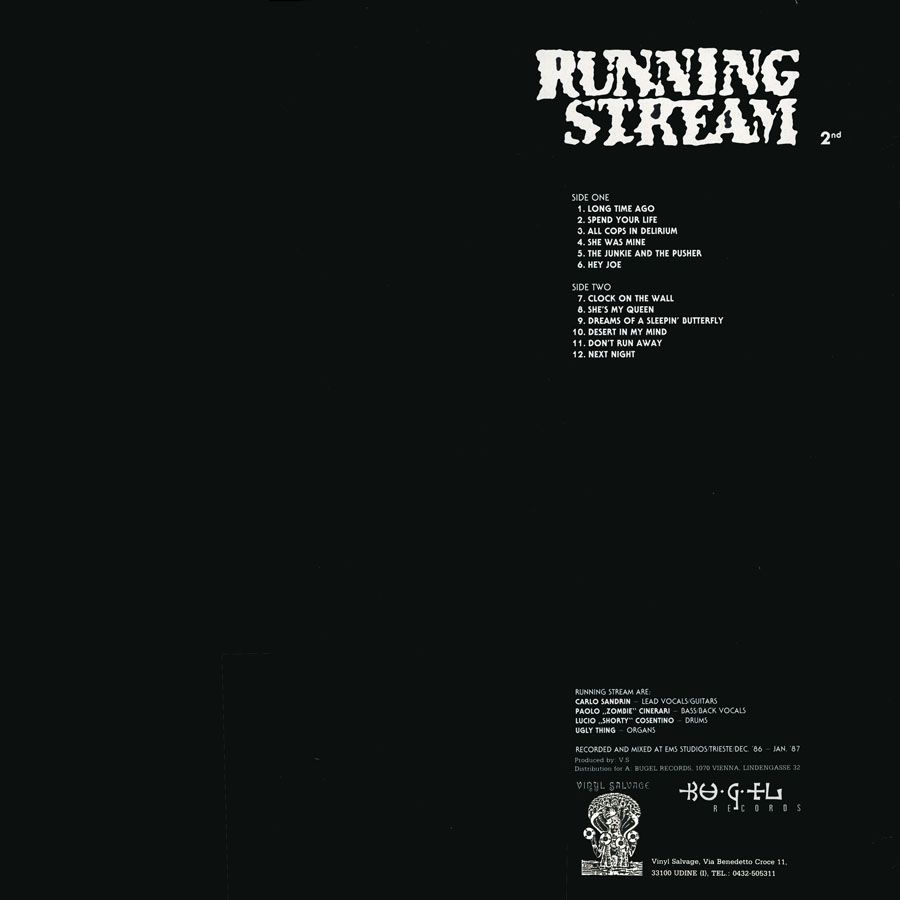 running stream lp 2nd back cover