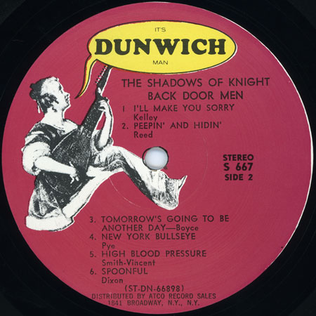 Shadows of knight_LP back door men label 2