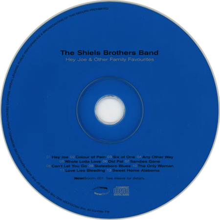 shiels brothers cd hey joe and other family favourites label
