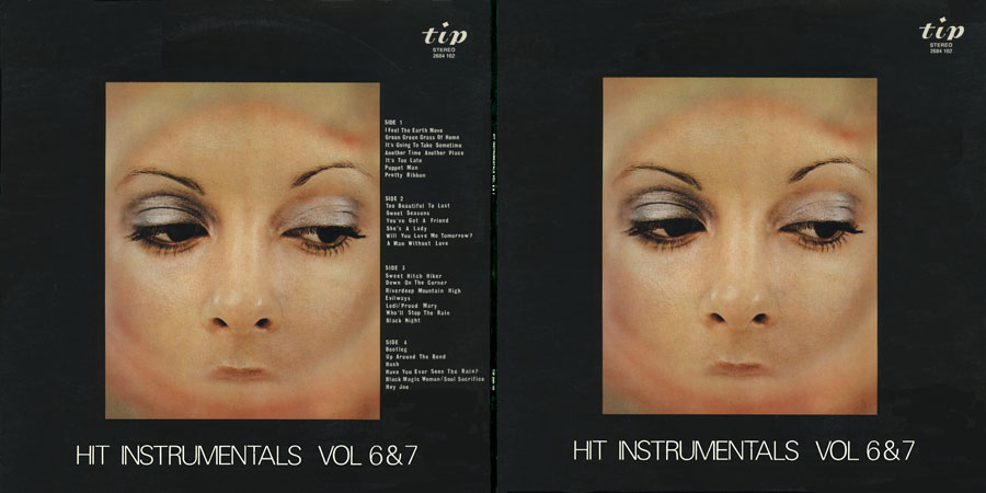 tip band lp hits instrumentals volume 6 and 7 cover out