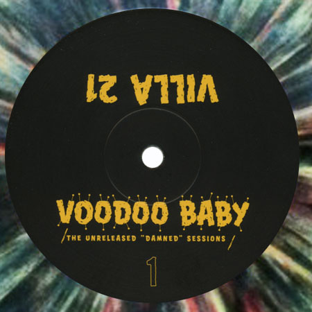 villa 21 lp voodoo baby splatter label 1