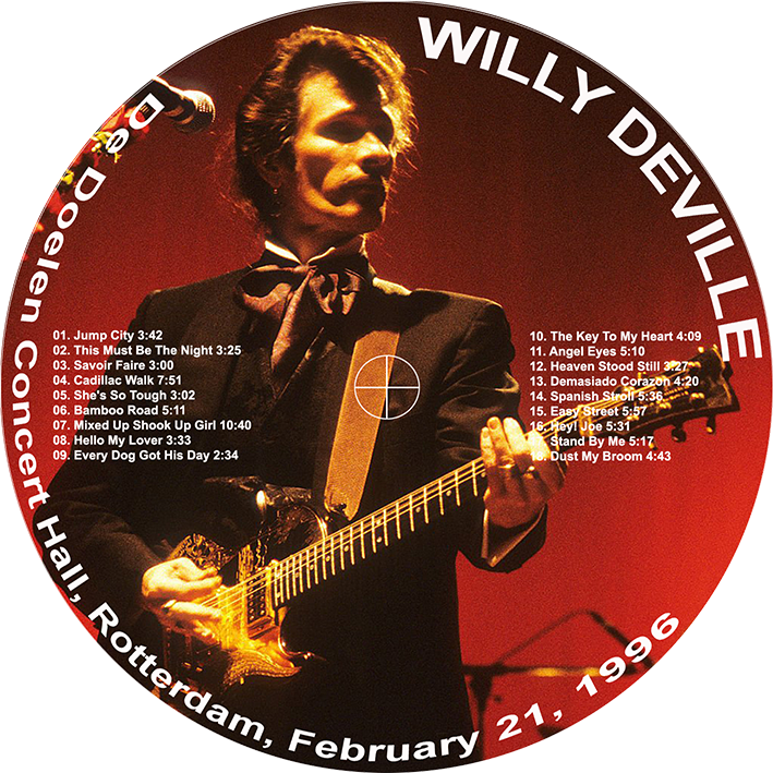 willy deville 1996 02 21 cd live at de doelen rotterdam label