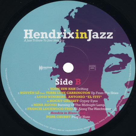 Willy Deville LP Hendrix In Jazz label B
