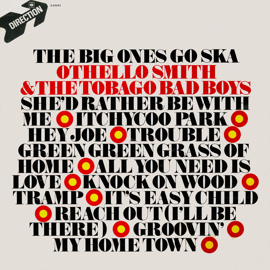 Othello Smith & The Tobago Bad Boys LP The Big Ones Go Ska front