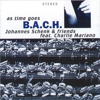 johannes schenk cd as time goes bach front