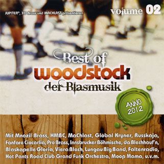 bullhorns cd best of woodstock der blasmusik volume 2 front