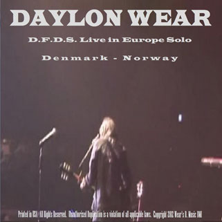 daylon wear cd live in europe solo front