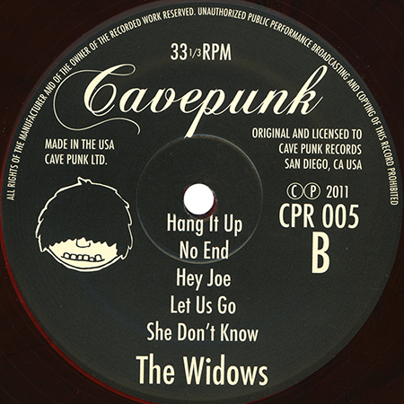 widows lp critical massacre record side b