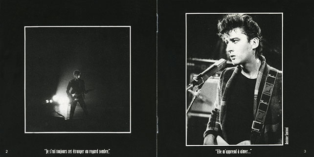 bashung cd live tour 85 germany booklet 3
