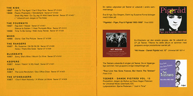 baronen cd various dansk pigtrad volume 13 booklet 16