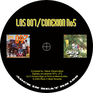 los 007 - conexion 5 cd label