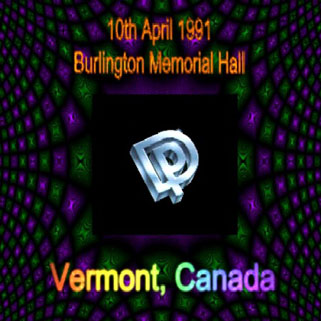 deep purple cd burlington memorial hall front