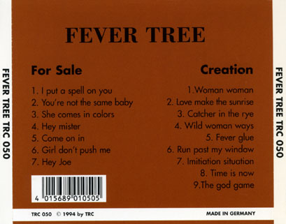 fever tree cd creation and for sale tray