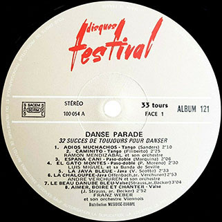 fremont's group danse parade 32 succes label 1