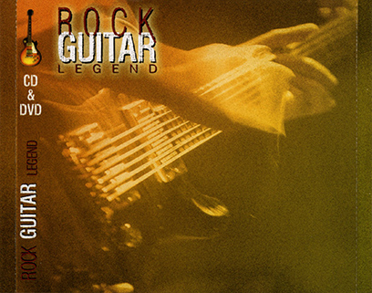 Jean Jacques Rébillard 2006 CD DVD Rock Guitar Legend tray in