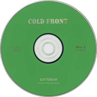 jeff beck cd cold front london sapporo 2005 label 2