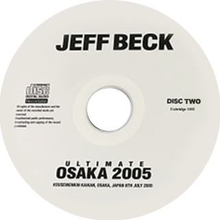 jeff beck cd ultimate osaka 2005 label 2