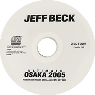 jeff beck cd ultimate osaka 2005 label 4