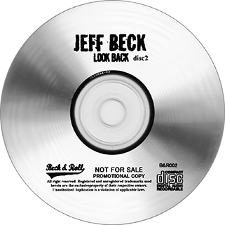 jeff beck tokyo july 15, 2005 cd look back label 2
