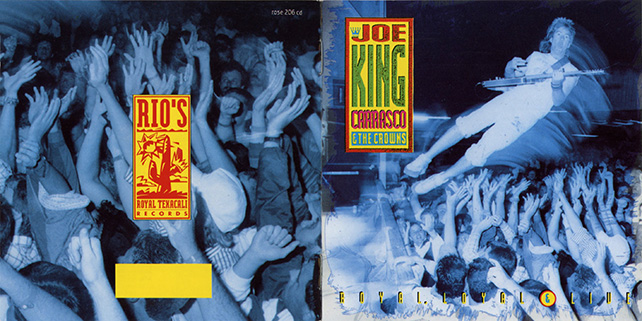 Joe King Carrasco CD Royal Loyal and Live booklet 1