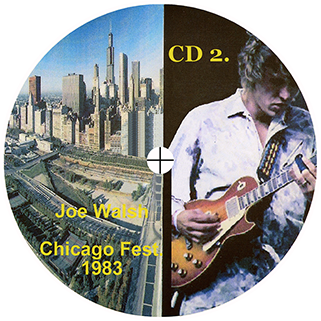 joe walsh cd at chicago fest 1983 label 2