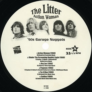 litter lp action woman label 1