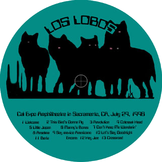 Los Lobos live at Furthur Festival label