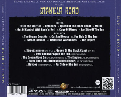 manilla road cd metal invasion tray out